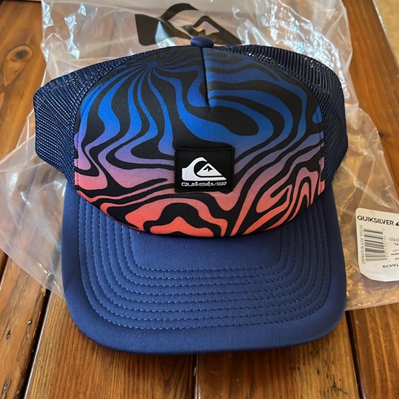 Boys Quicksilver 8-16  Emu Coop Trucker Hat - Picture 3 of 8